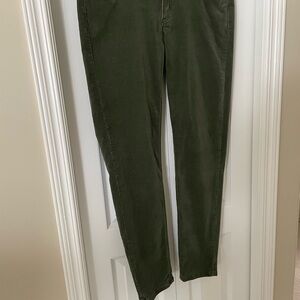 Olive Green Corduroy Pants